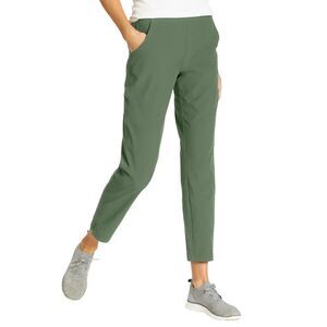 Eddie Bauer Womens Traveler Ankle Pants Lightweight UPF 50+  4-Way Stretch